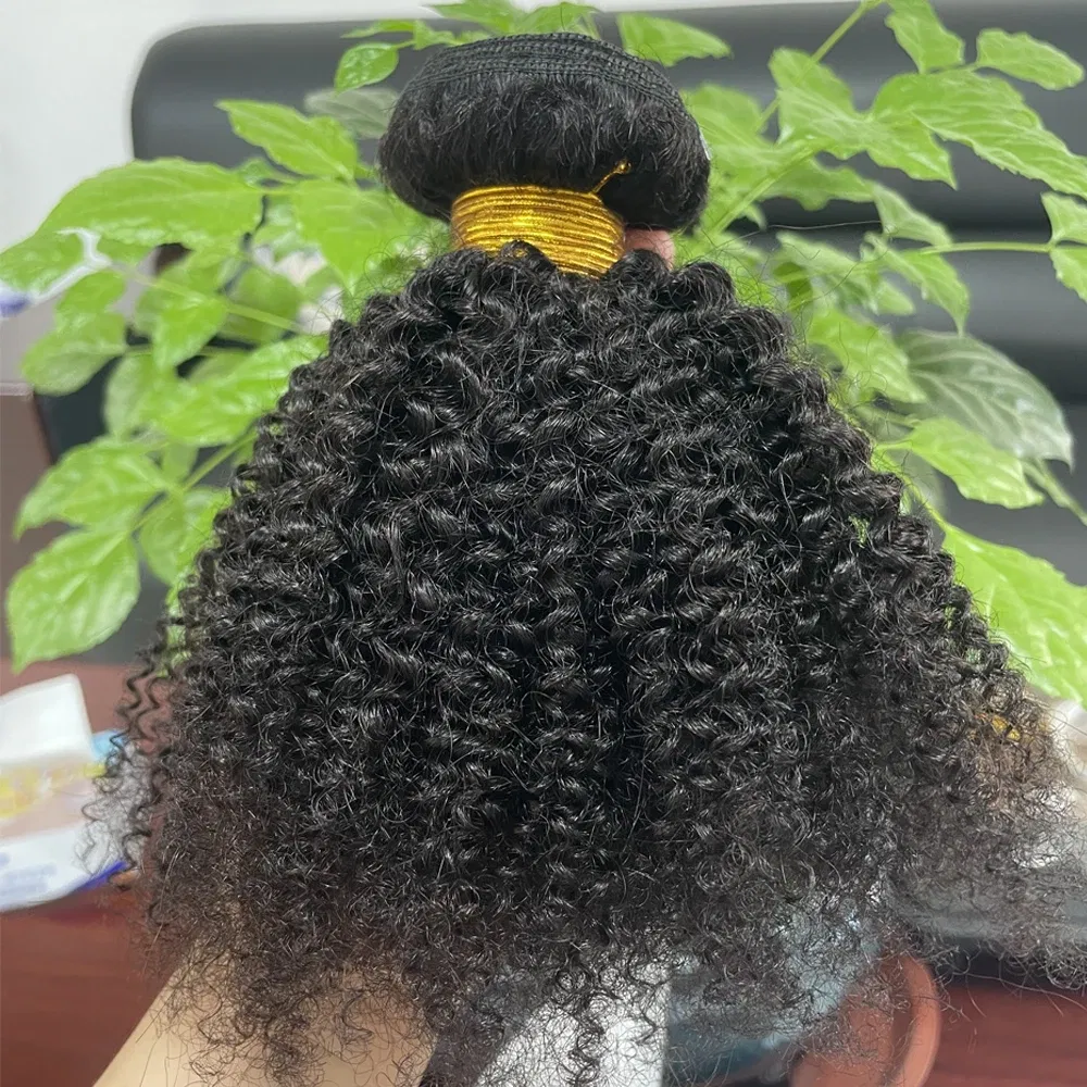 Color: Natural Color, Stretched Length: 20 20 20 - Afro Kinky Curly Bundles Brazilian 1/3 Afro Kinky Human Hair Bundles Deal 8-24" Hair Extensions Curly Human Hair Weave For Women