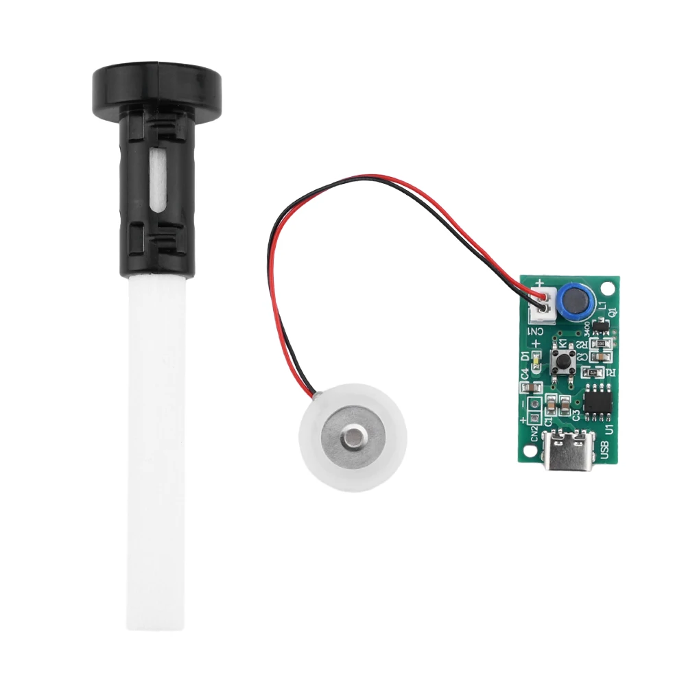 Bundle: Bundle4 - DC5V Ultrasonic Spray Humidifier Electronic Atomization Module Set Universal Humidification Module TYPE-C