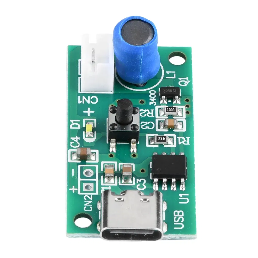Bundle: Bundle4 - DC5V Ultrasonic Spray Humidifier Electronic Atomization Module Set Universal Humidification Module TYPE-C