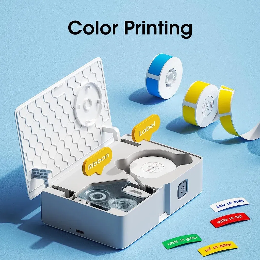 color: PURPLE - NIIMBOT B18 Printer label,Tapes for Thermal Transfer Label Printer/Color label ,  for a long time without fading,14x30mm series.