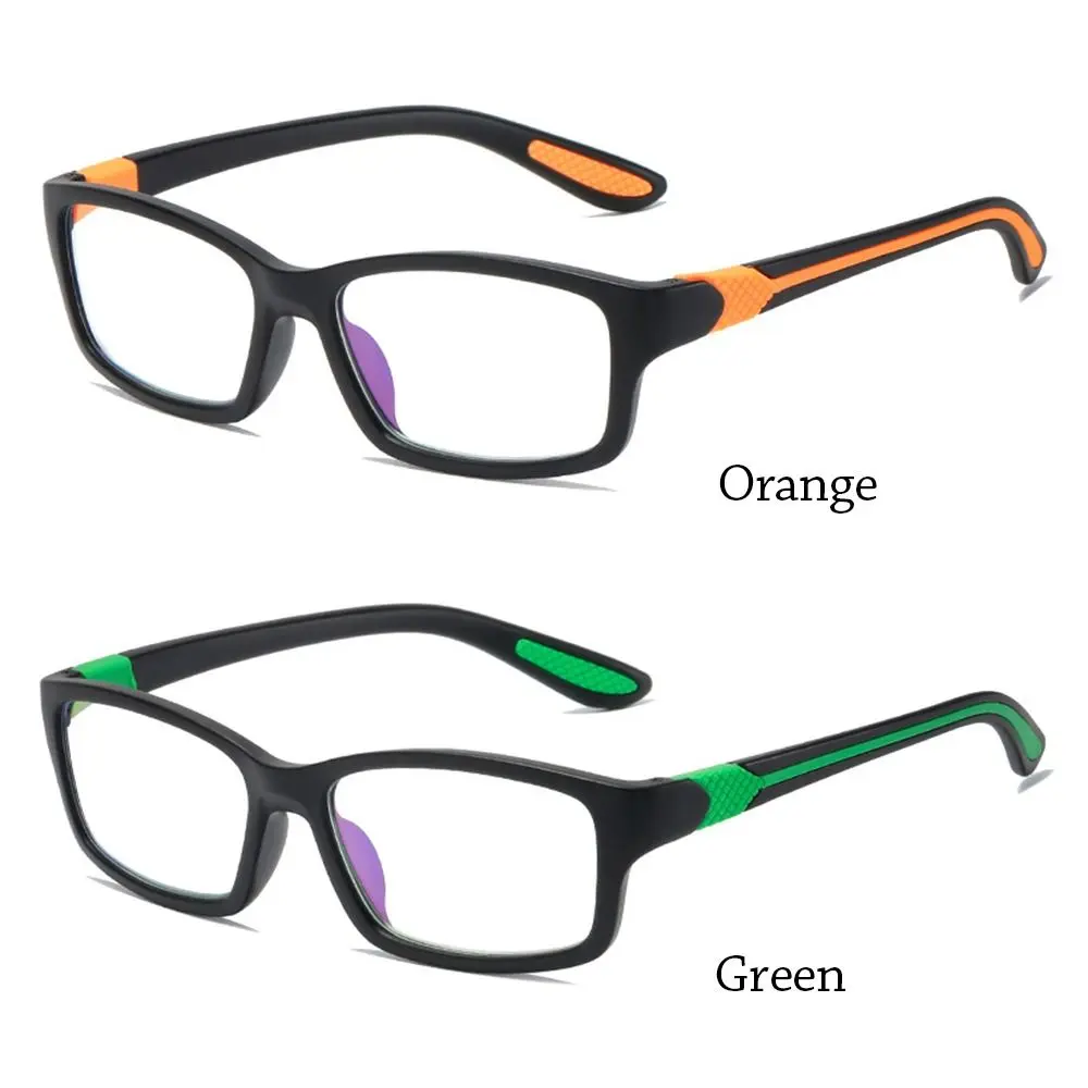 Frame Color: Red, Eye Prescription: +150 - Reading Glasses Men Fashion Sports Anti-blue Light Blocking Reading Eyewear Grey Red TR90 Frame Presbyopia Eyeglasses