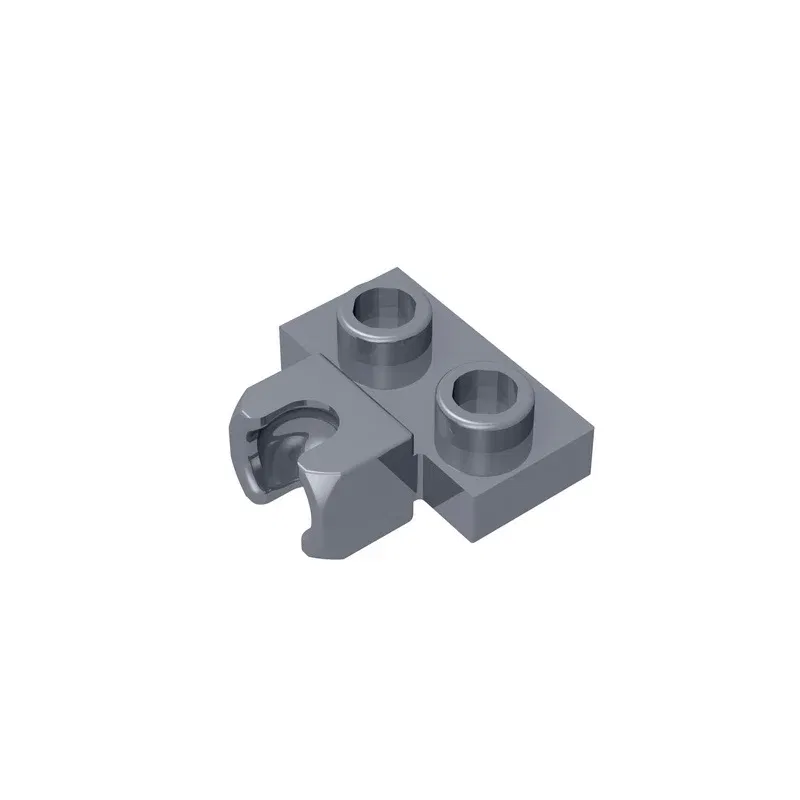 Color: Magenta - MOC PARTS GDS-850  Plate, Modified 1 x 2 with Small Tow Ball Socket on Side compatible with lego 14704 pieces of children's toys