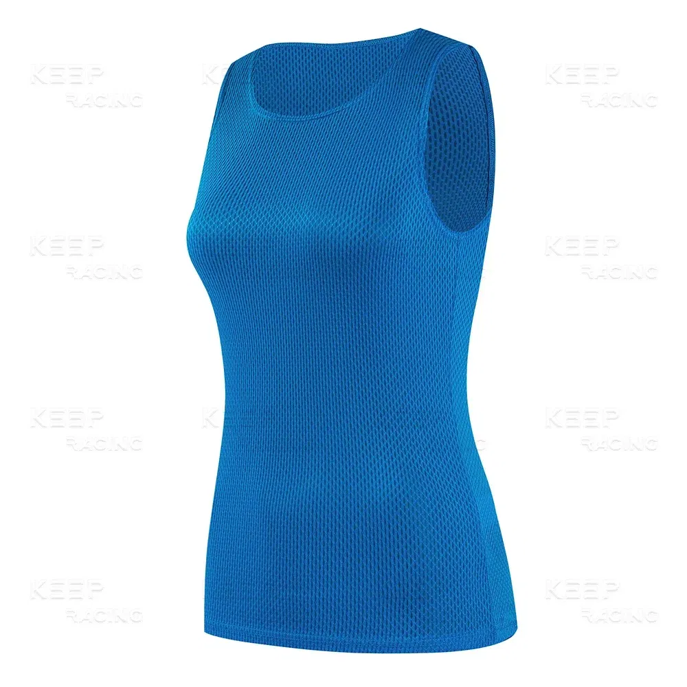 Color: Black, Size: S - Women Cycling Base Layers Colorful Cycling Jersey Blue Quick Dry Vest Breathable Pink Undershirt Elastici Vest Road Bike Jerseys