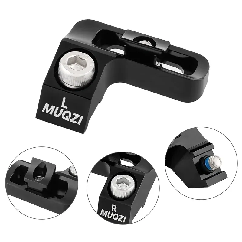 Color: PURPLE - MUQZI Bike Shifter Brake Integrated Mount Adapter Compatible with SRAM MatchMaker to I-SPEC EV XT XTR SLX DEORE M6100/7100/8100