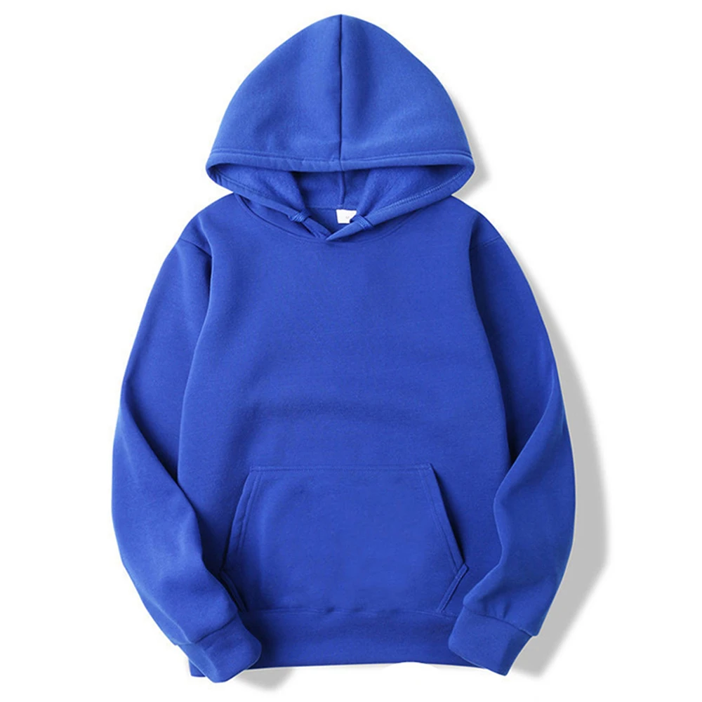 Color: GRAY, Size: XXL - Plain Sublimation Fleece Hoodies Bulk Wholesale Pullover Men Hooded Sweatshirt Cheap Solid Hoodie For Man Sudaderas Para Hombre