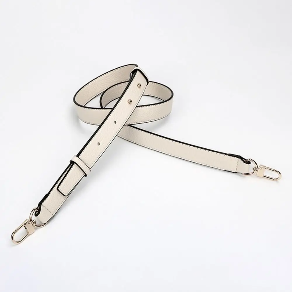 Color: Orange - Genuine Leather Handbag Strap Shoulder Crossbody Bag Strap Modifications Wide Shoulder Strap Replacement Strap