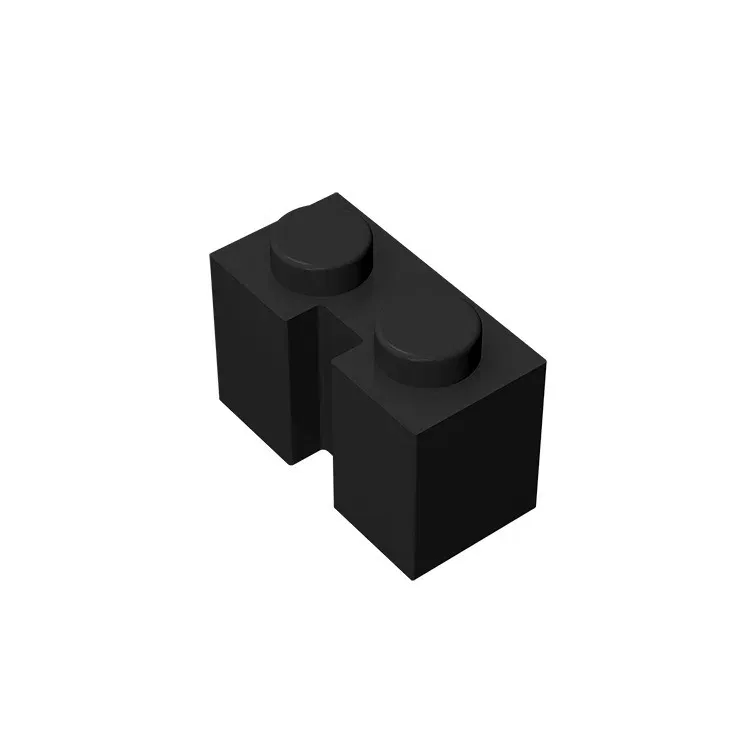 Color: VIOLET/?«?—?…° - Gobricks GDS-798 BRICK 1X2 W. GROOVE compatible with lego 4216 children's DIY Educational Building Blocks Technical