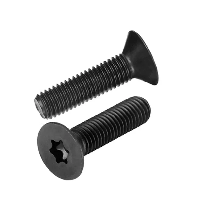 Size: M2.6, Length: 18mm - 10pcs/lot Flat Countersunk Screw Six Lobe Bolt Machine screw M2 M2.5 M3 M4 M5 M6 M8 M10 Black 304 Stainless Steel Torx Head