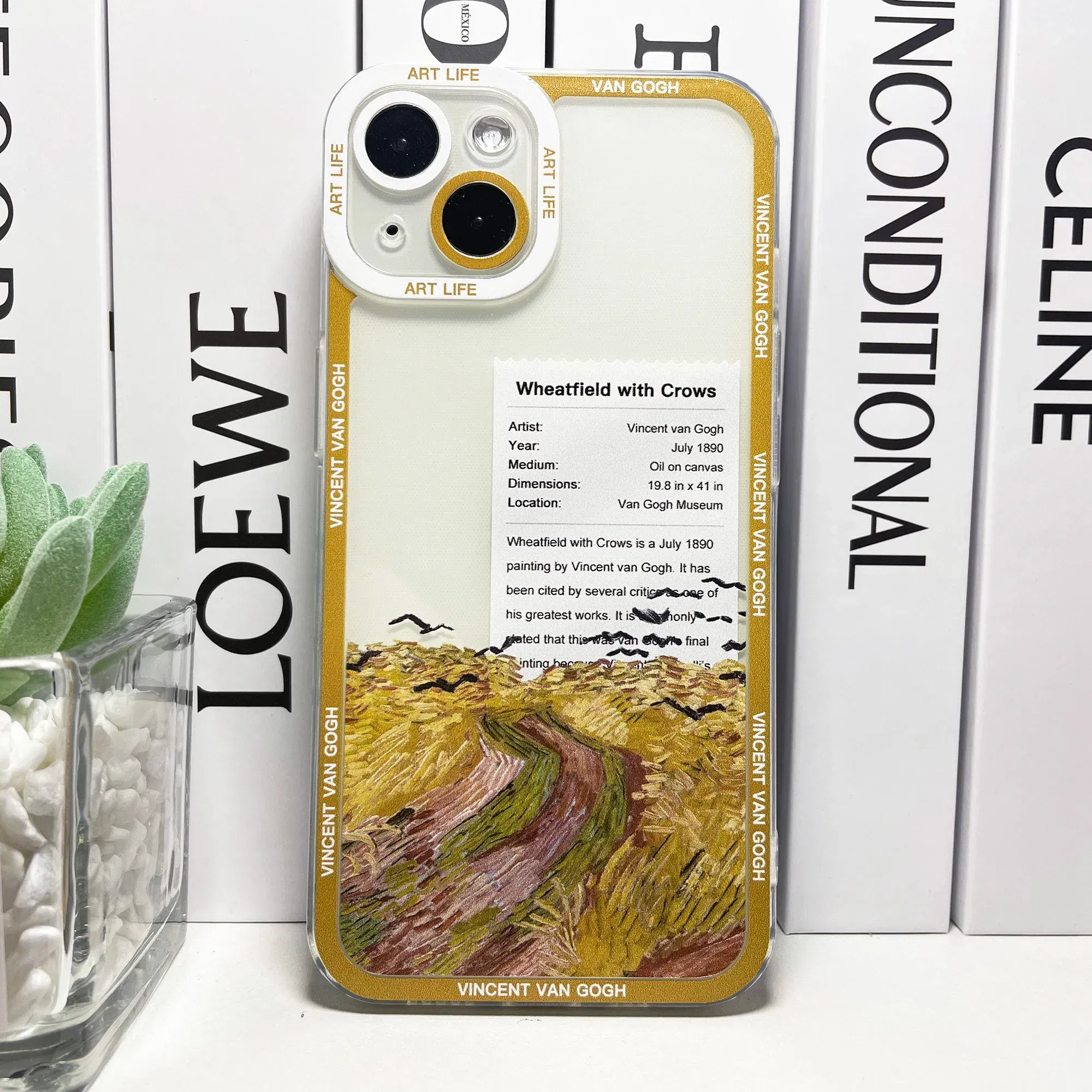 Color: Clear, Material: Aluminum - Van Gogh Sunflowers The Starry Night Art Aesthetic Phone Case For Samsung Galaxy S10 S20 S21 S22 S23 S24 FE Plus Ultra Note 20