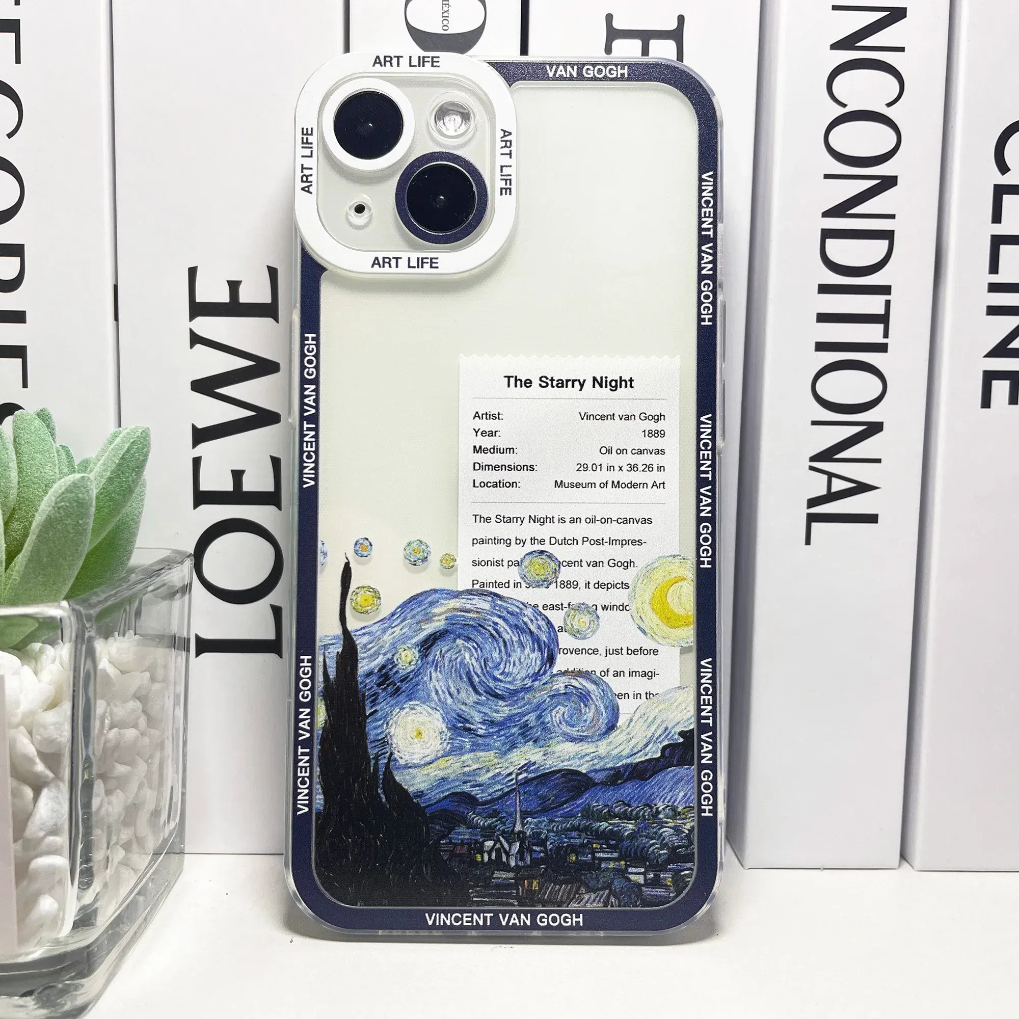 Color: Clear, Material: Aluminum - Van Gogh Sunflowers The Starry Night Art Aesthetic Phone Case For Samsung Galaxy S10 S20 S21 S22 S23 S24 FE Plus Ultra Note 20