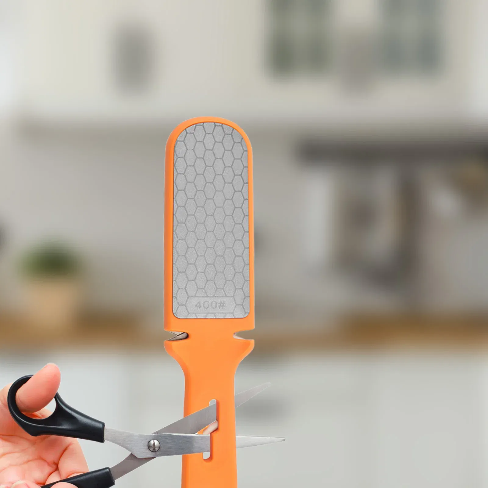 Color: Blue, Ships From: spain - Knives Sharpener File Diamond Scissor Professional Sharpening Stone Diamond Honing Steel Metal File Paddle Tool For Chef And