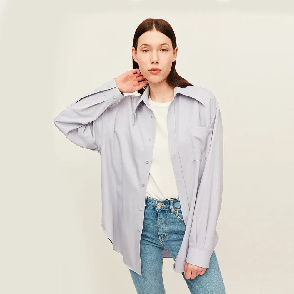 Color: PURPLE, Size: L - OhSunny Women Shirts Sun Protection Long Sleeve Coat UPF50+ Anti-UV Breathable Fashion Loose Blouse Outdoor Spring Summer Tops