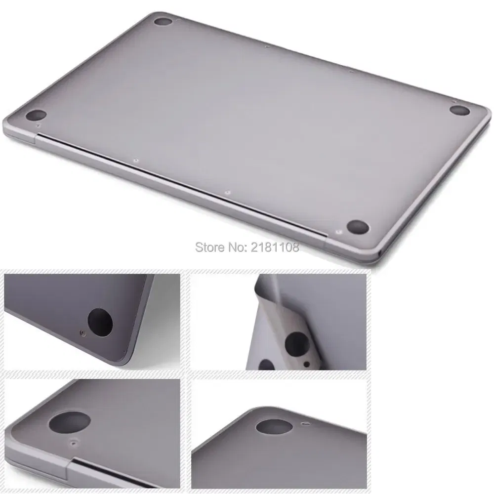 Color: GRAY, Application Laptop Size: 11" - Body Guard Protective Vinyl Decal Case Cover Skin For Apple Macbook Pro16" A2780 13" 15" A2681 A2779 A2485 Top/Bottom/Palmguard