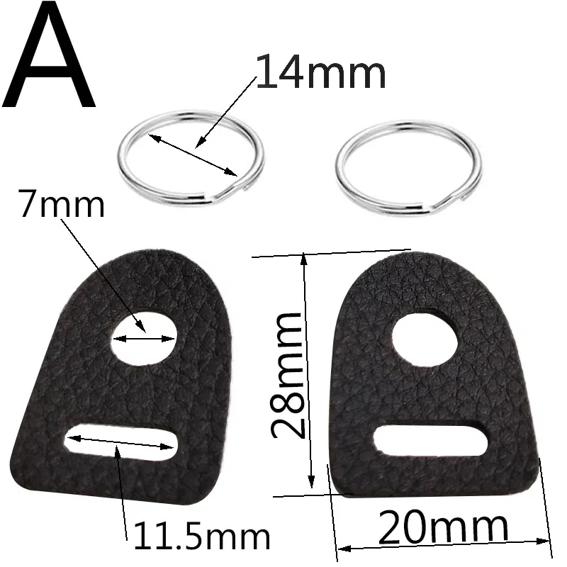 Color: Red / Pink - 1pair new Leather Protector Cover Camera Strap Split Ring Hook for Fujifilm Canon Nikon Sony Olympus Pentax DSLR Camera