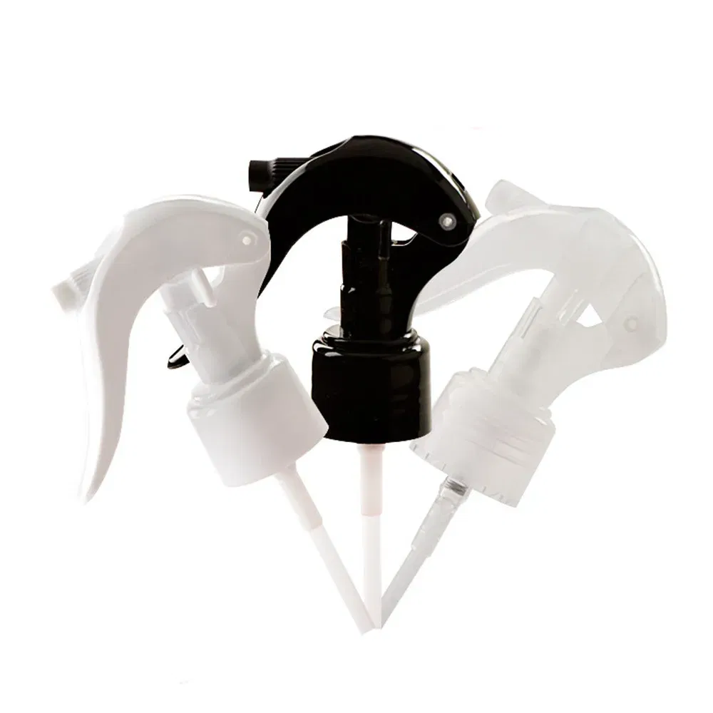 Color: black, Specifications: 40ml - Plastic 24-410 28-410 mini trigger sprayer with 6.3  inch dip tube with lock button