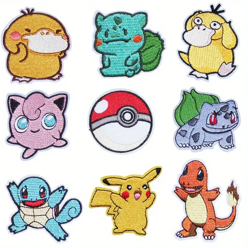 Color: Antique Brass - Anime Game Cute Duck Patch for Clothing Cartoon Animals Badges Iron On Patches Sewing Fabric Patch Stripes Diy Patch Sticker