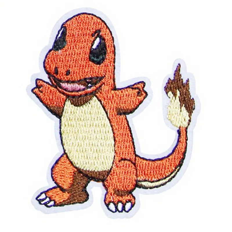Color: Antique Brass - Anime Game Cute Duck Patch for Clothing Cartoon Animals Badges Iron On Patches Sewing Fabric Patch Stripes Diy Patch Sticker