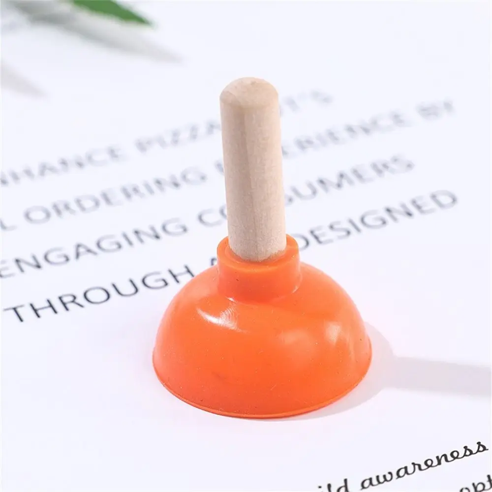 Color: green - Mini Colorful Toilet Shape Plunger Phone Holder Sucker Stand Tiny Plunger Magic Tricks Inspired Looking For Card Professional