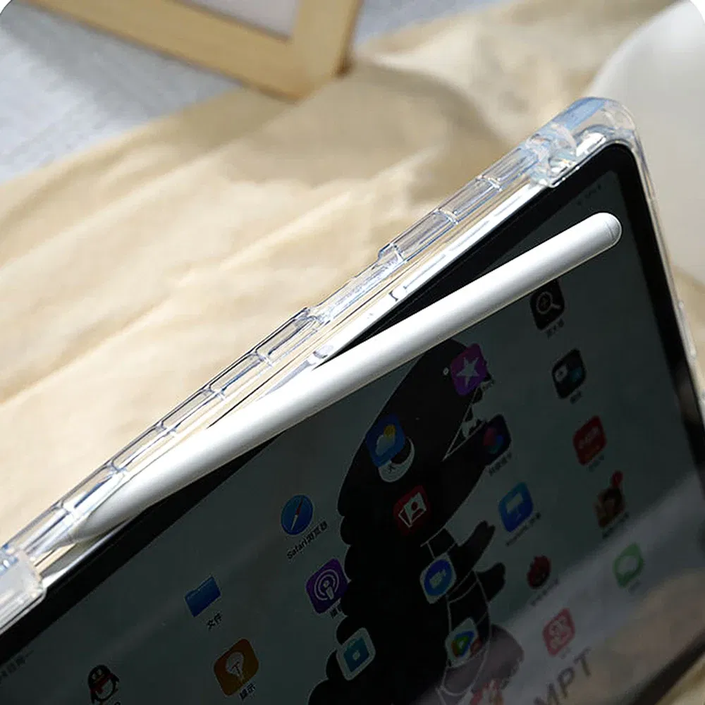 Color: WHITE, Size: Thirteen - For 2025 iPad Air 11 Case iPad 10th Generation  11th A16  9th  Cover Gen  iPad Pro11 4 5 10.9in 12.9 M2 M3 M4 Pencil Holder Case