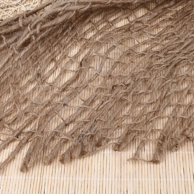 Color: Black - Newborn Photography Prop Chunky Burlap Layer Net Hessian Jute Backdrop Blanket Photography Baby Props Photo Props Studio Accesso