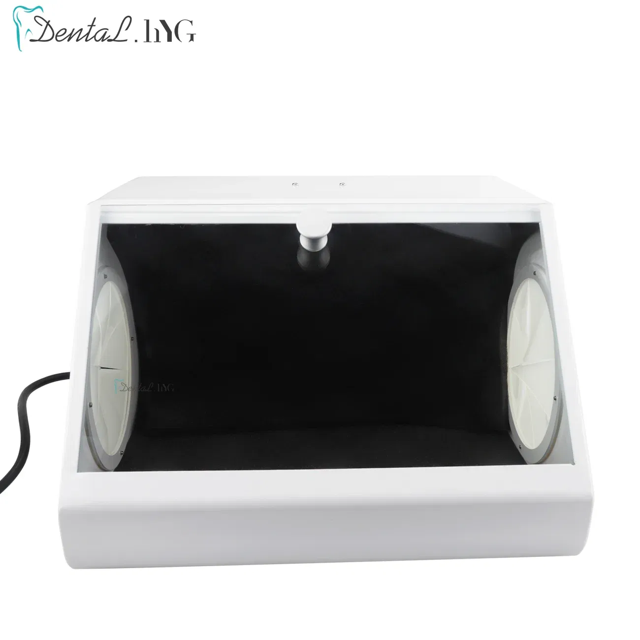 Color: Red - Dental Dust Collector Grinding Polishing Sandblasting Dust Box Lab Dental Equipment Sandblaster Dentist Tools