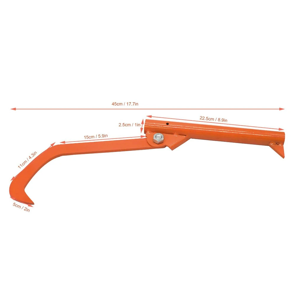 Roller Felling Lever Garden Backyard Lifter Log Peavy Rustproof Cant Hook Tools Home Backyard Lifter Rustproof Roller Tool