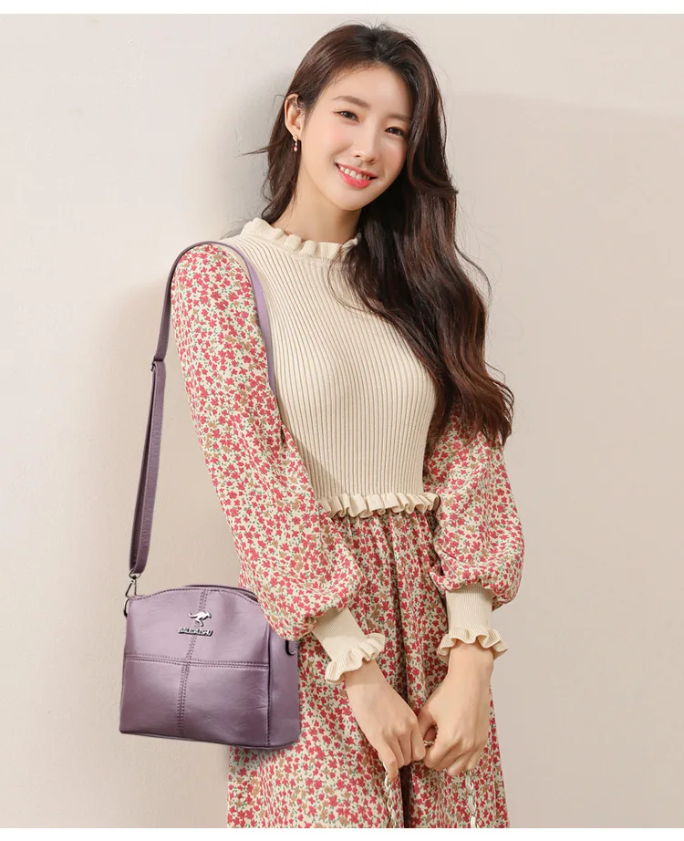 Color: Brown, Ships From: CHINA - Women Embroidery Tote Bag High Quality Leather Ladies Handbags 2022 Women Shoulder Bag Small Crossbody Bags For Women Sac a Main