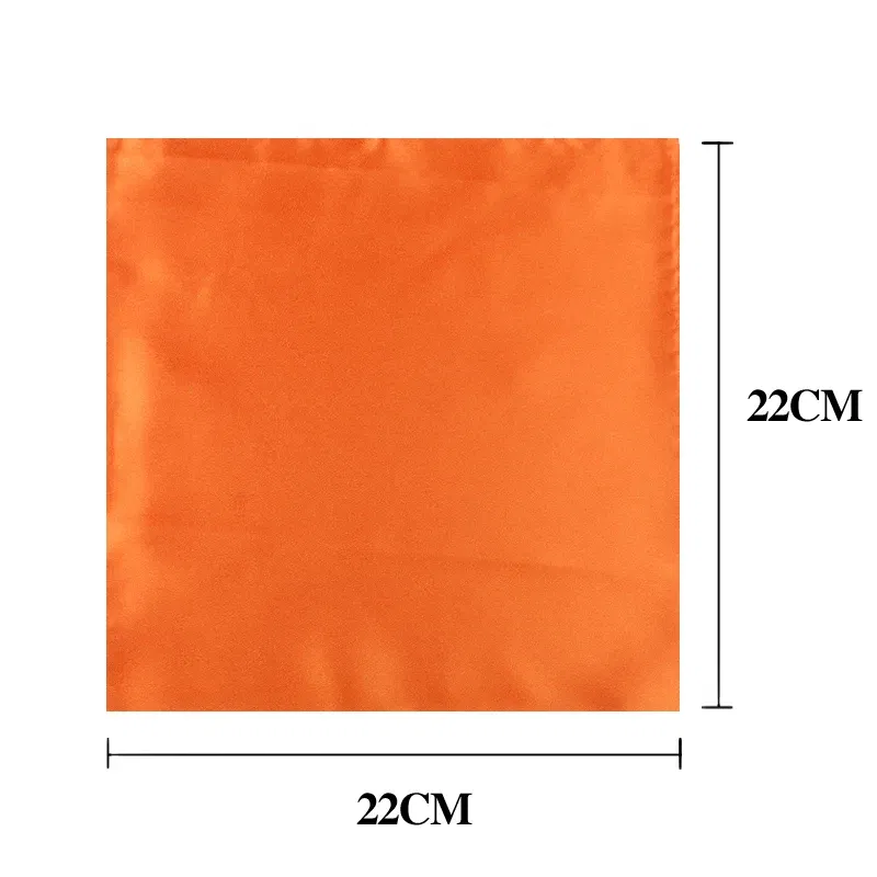 Color: Emerald Green - Satin Handkerchief For Men Candy Color Mens Suits Pocket Square Business Chest Towel Hanky Suit Napkin Solid Hankies