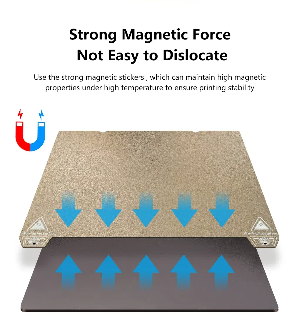 Color: Green, Size: 2.3mm - K1C 235x235 Bed 310x315 Build Plate For Creality K1 Max K1 Pei Plate Ender 3 S1 Spring Steel Magnetic Pei Sheet Pey Build Plate