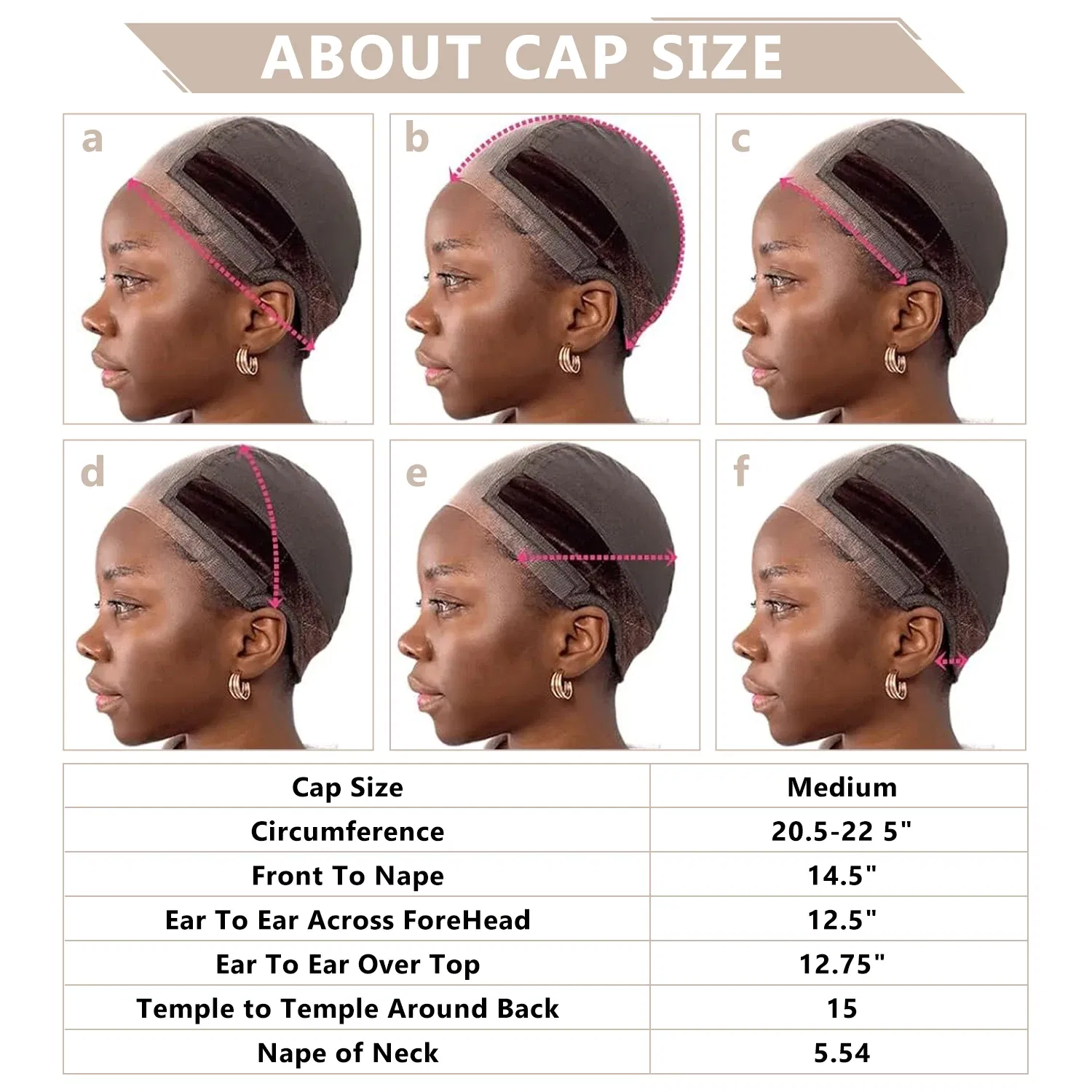 Color: Auburn - Wig Cap with Grip Band for Keeping Wigs in Place, More Full Cap-wide Transparent Lace for Lace Front Wigs