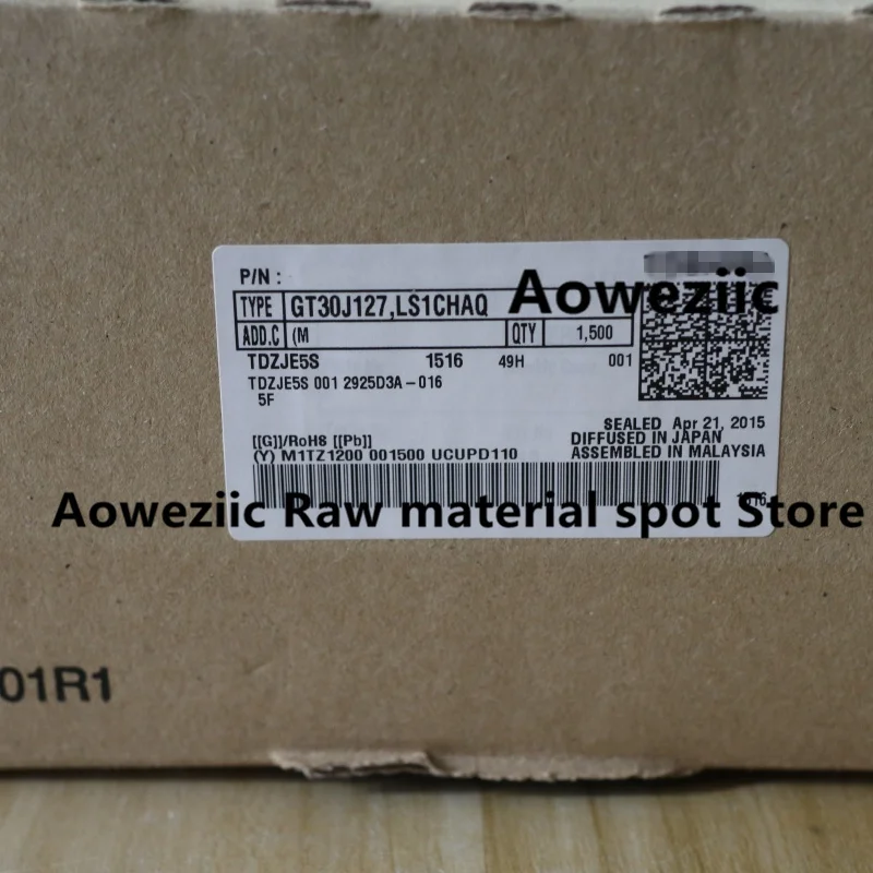 Color: Orange - Aoweziic 100% New  Imported Original GT30J127  30J127  TO-220F LCD Power Supply