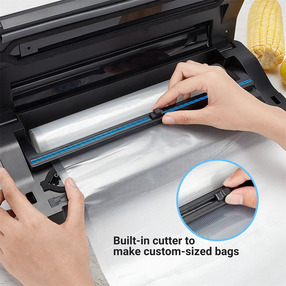 Color: Orange, Ships From: CHINA - INKBIRD INK-VS02 Vacuum Sealer Packaging Machine For Food Storage Household Vacuum Food Packer Sous Vide Vacuum bag Rolls
