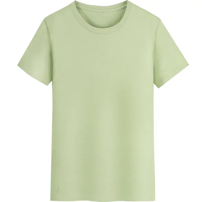 Color: army green, Size: XXL, Ships From: CHINA - YOTEE Round Neck T-shirt Cotton Logo Customized Embroidery Personal Group Fashion T-shirt Logo Customization
