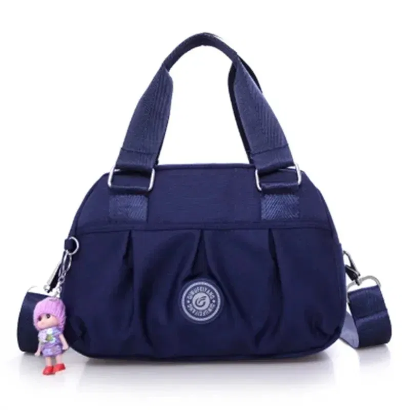 Color: Blue - New Women Bag Nylon Waterproof Messenger Bags For Lady Crossbody Shoulder Bag Casual Handbags High Quality Multifunctional