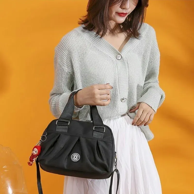Color: Blue - New Women Bag Nylon Waterproof Messenger Bags For Lady Crossbody Shoulder Bag Casual Handbags High Quality Multifunctional