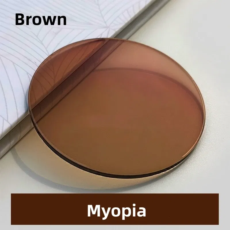 Lenses Color: WHITE, Lens Index: 1.56 - FIRADA 1.56 1.61 1.67 1.74CR-39 Scratch-Resistant Aspherical Optical Prescription Myopia Reading Photochromic Sunglasses Lens