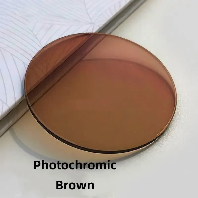 Lenses Color: WHITE, Lens Index: 1.56 - FIRADA 1.56 1.61 1.67 1.74CR-39 Scratch-Resistant Aspherical Optical Prescription Myopia Reading Photochromic Sunglasses Lens