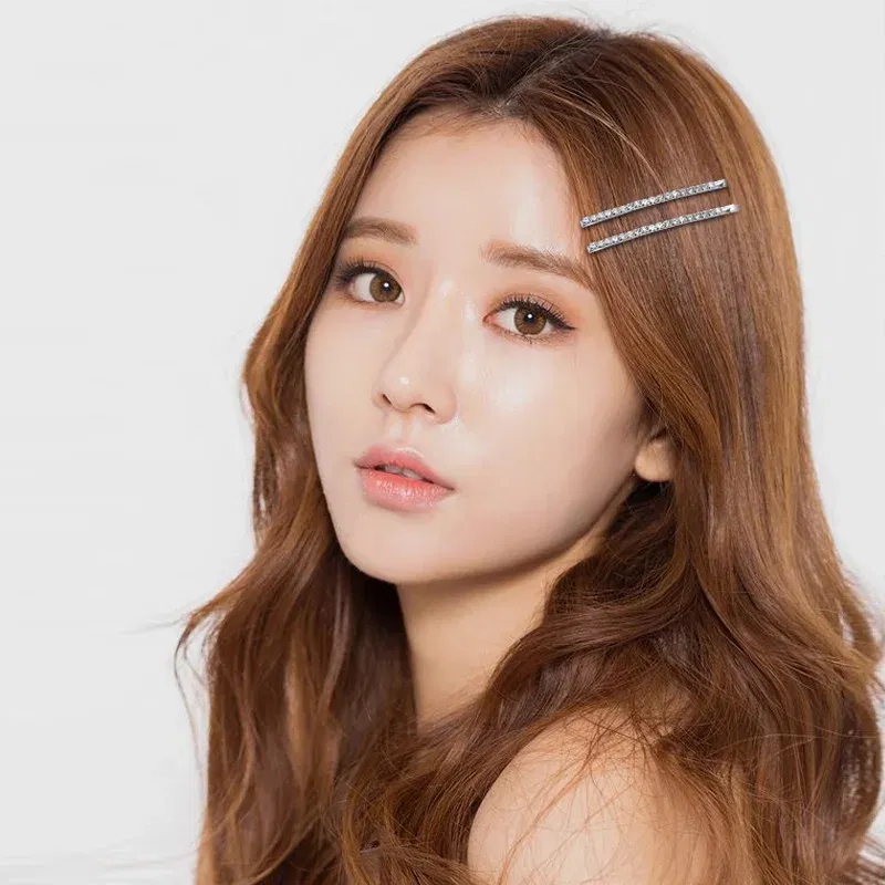 Color: Coffee, Ships From: CHINA - 2020 New Elegant Rhinestone Hairpins Women Girls Hair Clips Pin Accessories Hair Ornaments Hairclip Hairgrip Barrettes Headdress