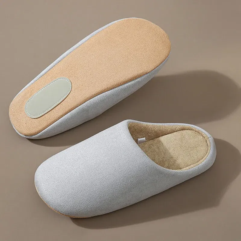 Color: Grass-Green, Shoe Size: 38-39, Ships From: CHINA - Asgard Women Warm House Slippers Winter 2024 New Silent Flat Bedroom Slides Indoor Cozy Fur Women Cotton Shoes Men Fuzzy Slipper
