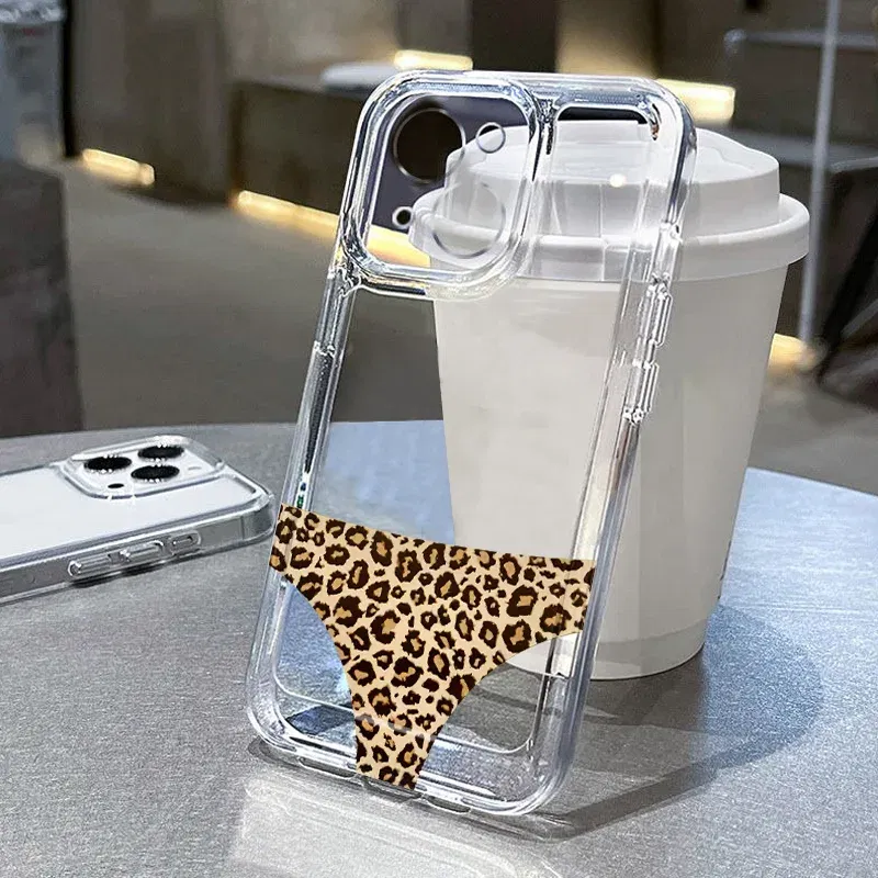 Color: Clear, Ships From: CHINA, Material: Polyester - for IPHONE 15 case 14 13 12 11 PROMAX 7 8 PLUS X XR XS MAX Leopard print soft silicone anti-drop and shock-proof