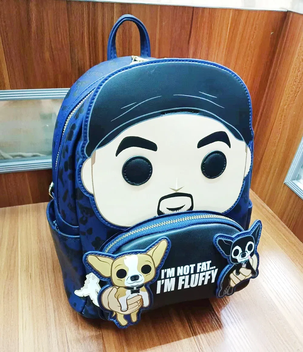Color: Chocolate Color - New Original Disney Mickey Mouse Pu Leather Women's Backpack Boo Mike Sully Cosplay Leisure Travel Bag Mini Children's Schoolbag