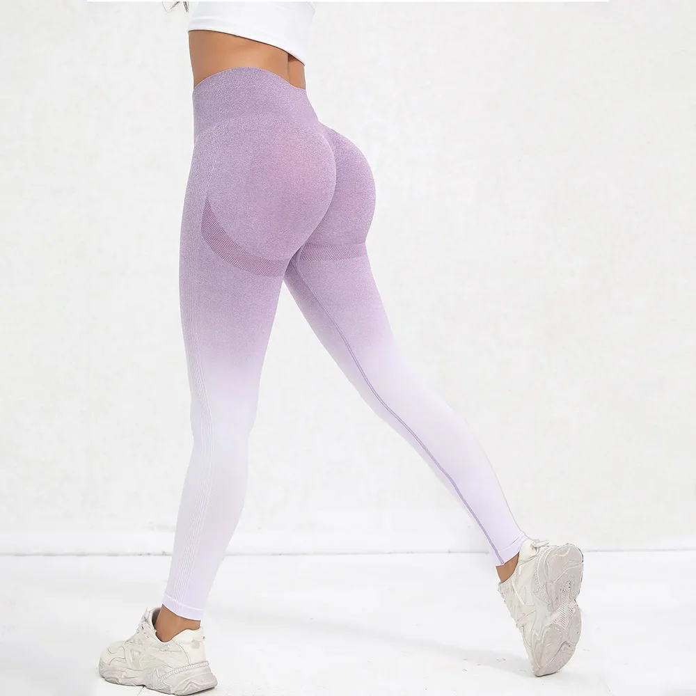 Color: Black, Size: S - Tie Dye Seamless Leggings for Women High Waist Yoga Pants, Scrunch Butt Lifting Elastic Tights