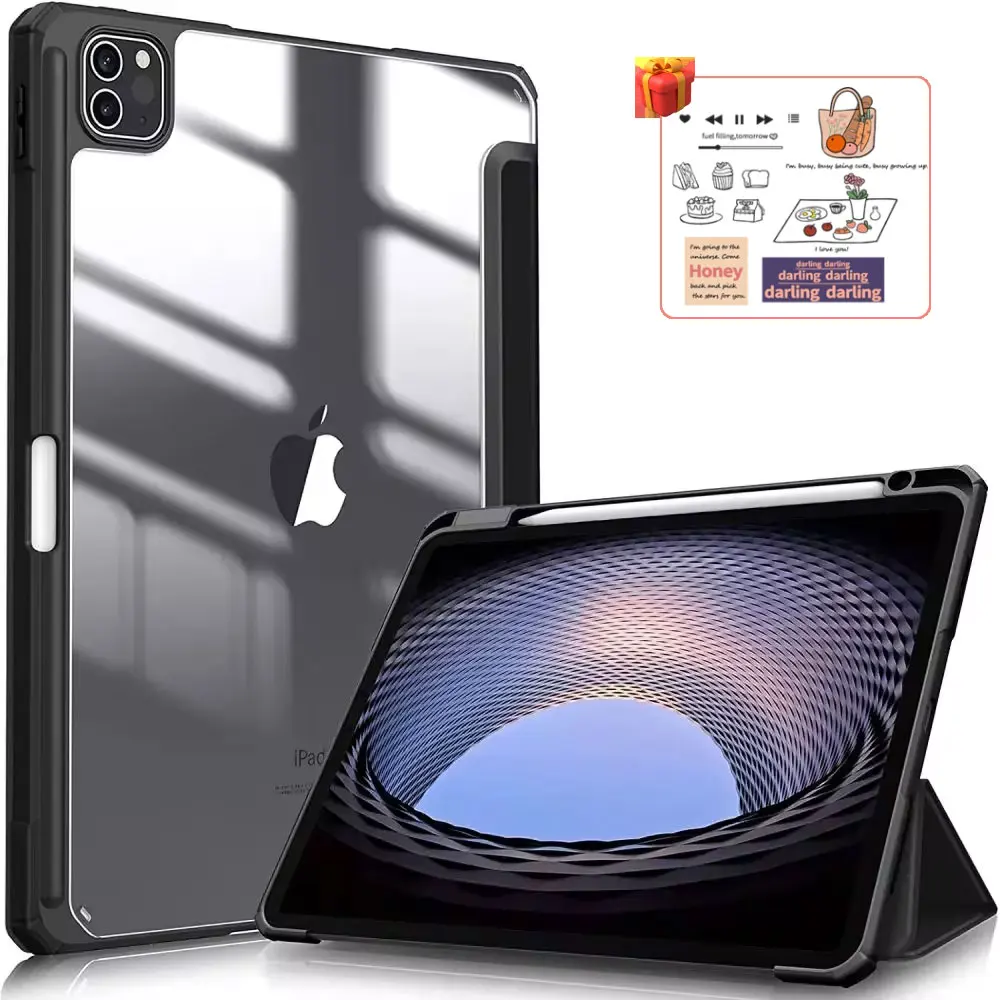 Color: PURPLE, Size: iPad pro 12.9 - For ipad 10th generation case iPad Air 11 inch M2 Air 6 Air 5 4th 10.9 Pro 11 M4 Air13 M2 mini 7 6 10.2 7 8 9th Pro 11 12.9 case