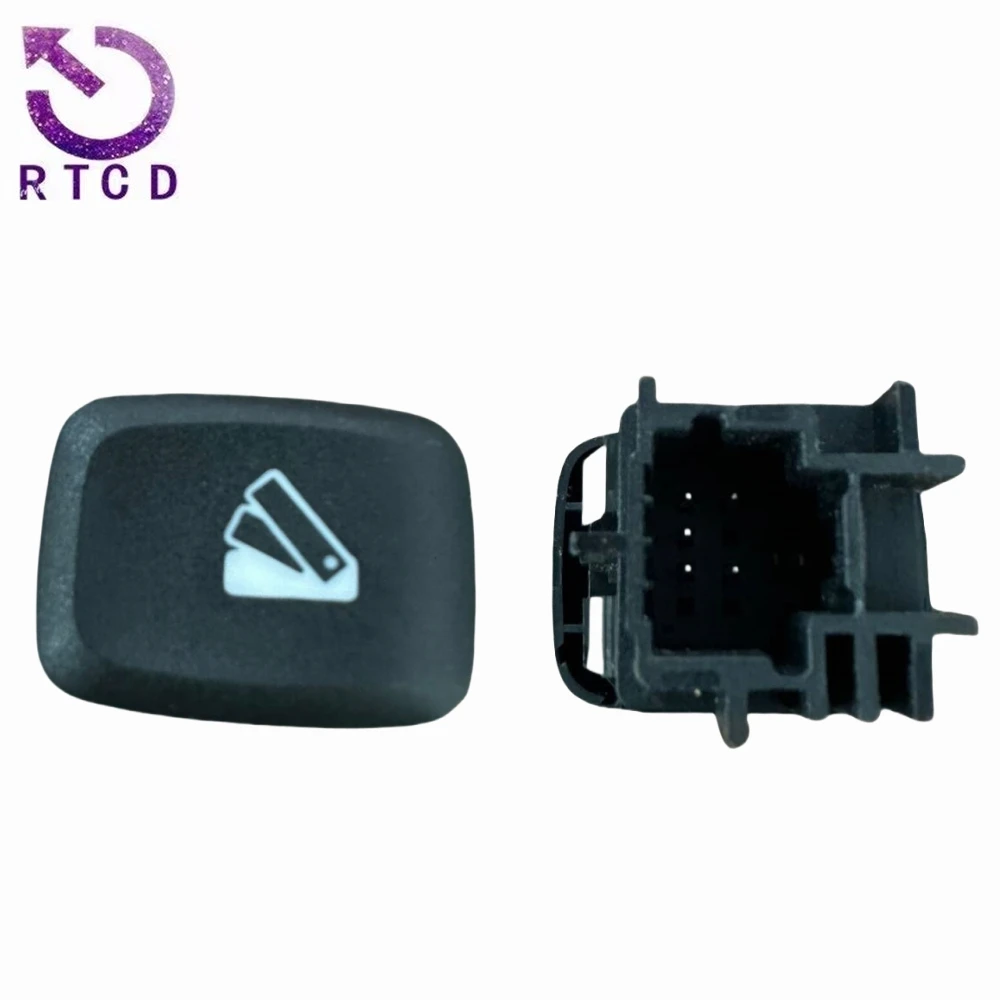 Color: Beige, Ships From: CHINA - ECO start stop emergency light switch anti slip lock seat adjustment switch air conditioning switch ACC FOR Renault