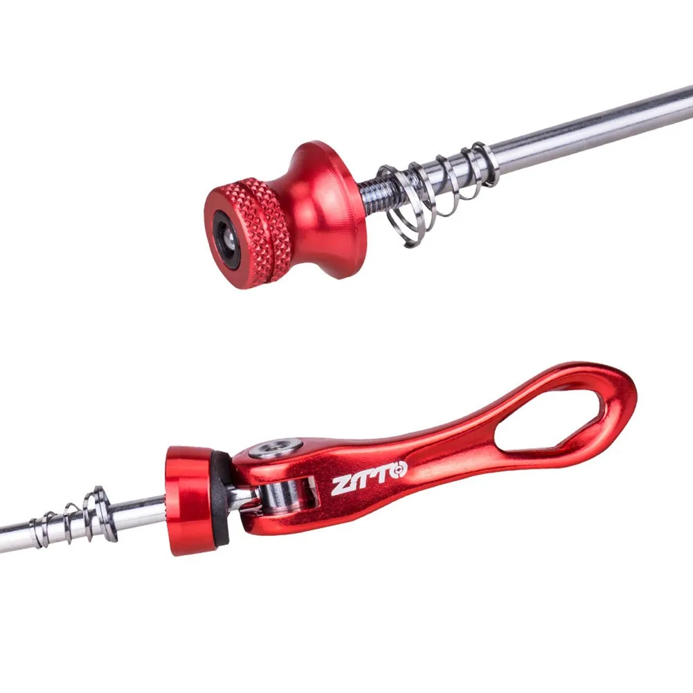 Color: Yellow, Ships From: CHINA - Parts Quick Release Skewer Skewer Anti-corrosion Bike Front Rear QR Mountain Bike Aluminum Alloy + Steel Hot New