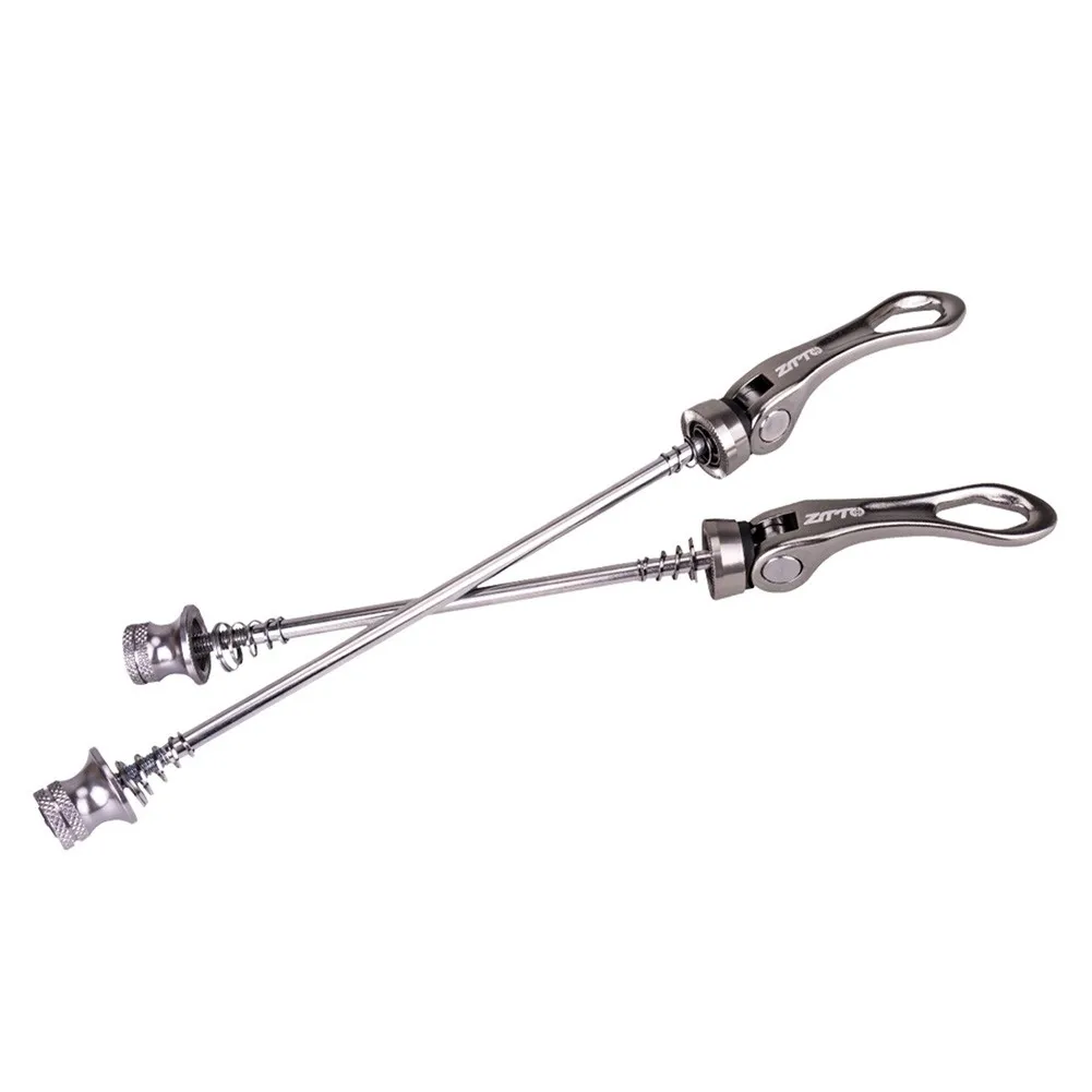 Color: Yellow, Ships From: CHINA - Parts Quick Release Skewer Skewer Anti-corrosion Bike Front Rear QR Mountain Bike Aluminum Alloy + Steel Hot New