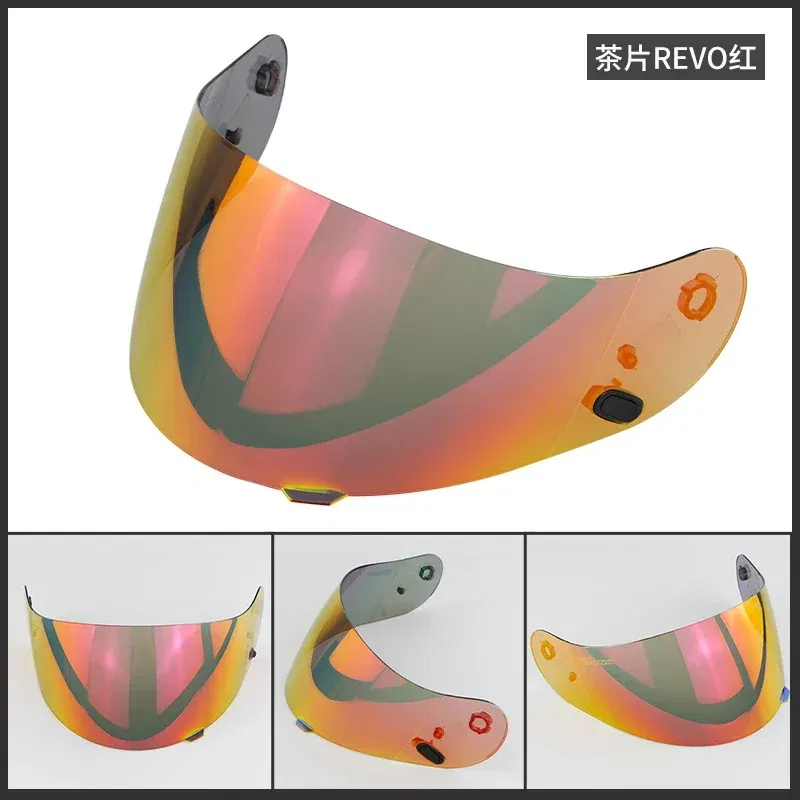 Color: Champagne - Helmet Visor for HJC CL16 CL17 CLST CLSP CSR1 CSR2 CS15 TR1 FG15 HS11 FS15 Helmet Shields Uv Protection Capacete Accessories
