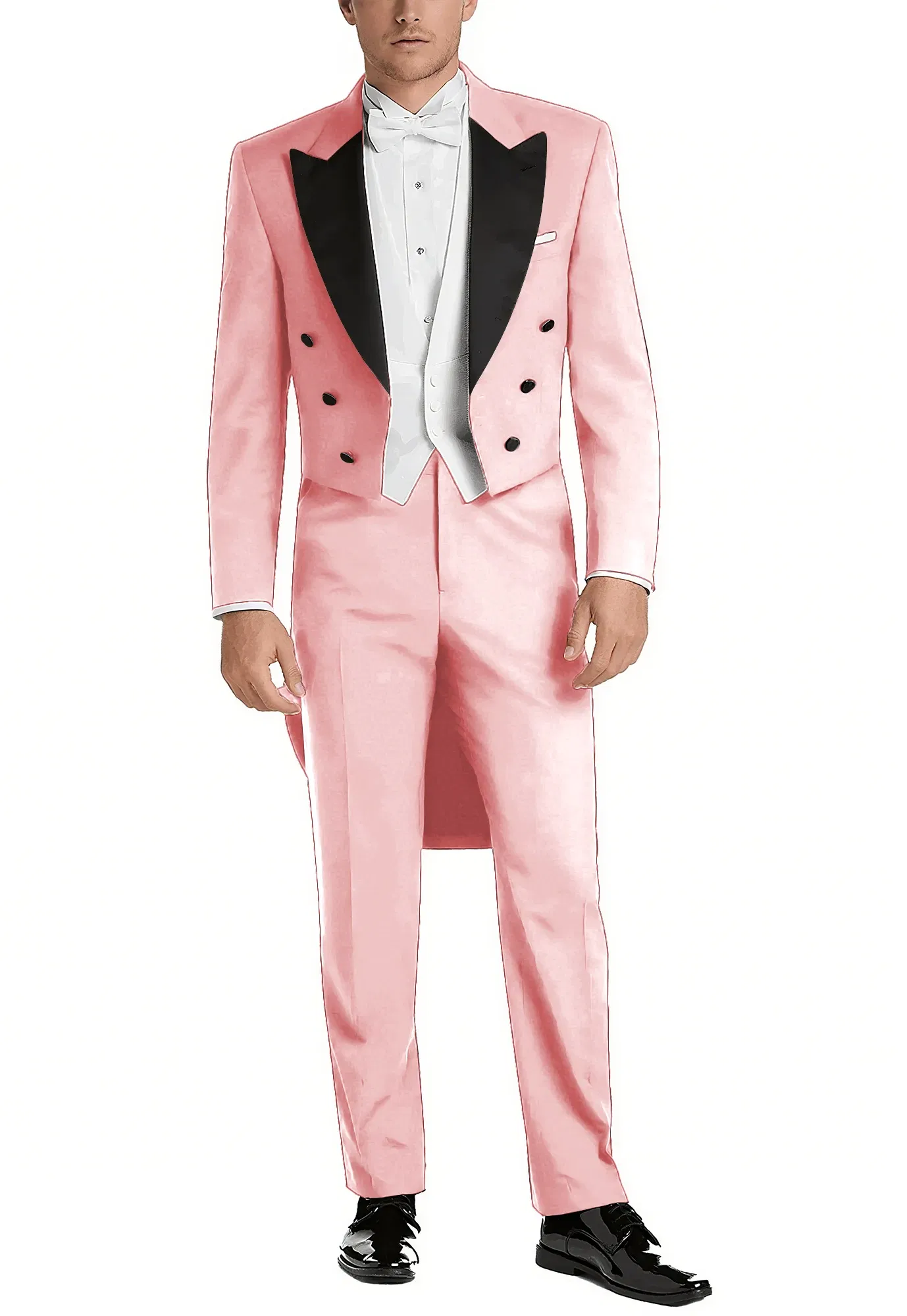 Color: GRAY, Size: XL - Italy Style Aristocratic Men Suit Three Pieces(Jacket+Pants+Vest) Hot-selling High-quality Double Breasted Male Clothing