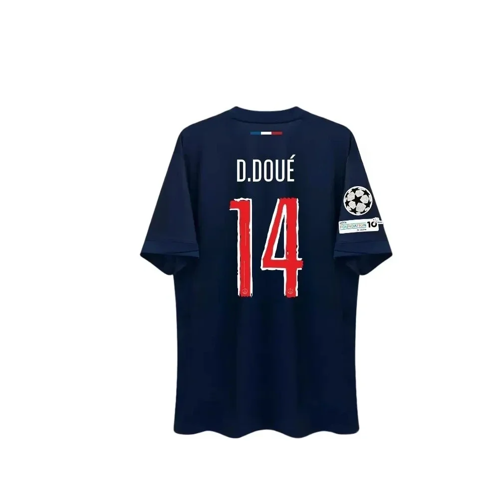 Color: green, Size: XXL - Paris Saint Germain Champion Men's 3D Printed Sports Fast Drying Breathable T-shirt Football T-shirt Family Children's T-shirt