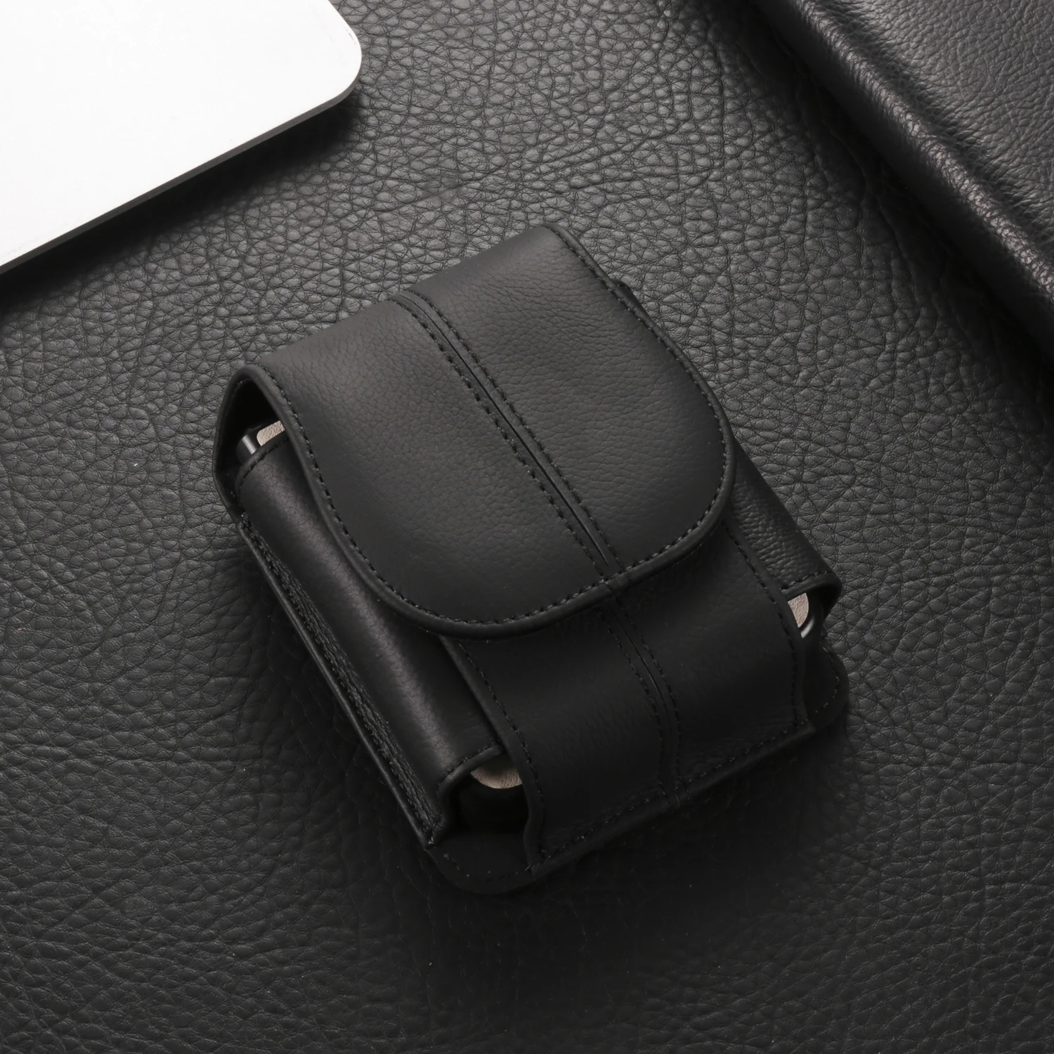 Color: Beige, Ships From: CHINA, Material: Plastic - Cow Leather Belt Clip Case Holster Pouch For Samsung Galaxy Z Flip 6 5 4 3,Moto Razr 50 40 Ultra,Huawei P50 Pocket S Waist Bag